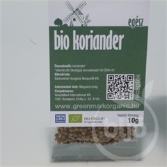 Greenmark bio koriander egész 10 g