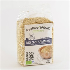 Greenmark bio szezámmag hántolatlan 250 g