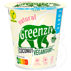 Greenzly kókuszos vegángurt natúr 130 g