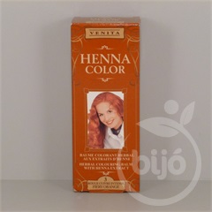 Henna Color szinező hajbalzsam nr 3 tűznarancs 75 ml