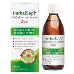 Herbalsept köhögés elleni szirup duo 100 ml