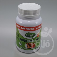 Innovita kurkuma 500e-vitaminnal 100 db