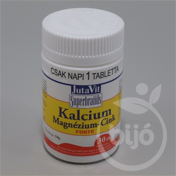 Jutavit kalcium+magnézium+cink forte + D3 vitamin 30 db