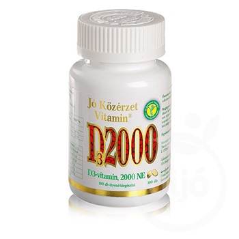 Jó Közérzet d3-vitamin 2000ne kapszula 100 db