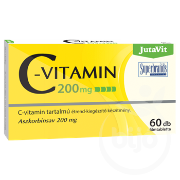 Jutavit c-vitamin 200 mg 60 db