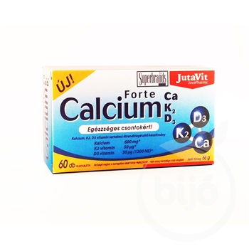 Jutavit calcium forte ca+k2+d3 60 db