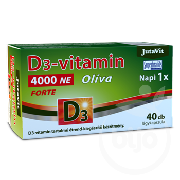 Jutavit d3-vitamin 4000 NE olíva 40 db