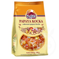 Kalifa papaya kocka kandírozott 200 g