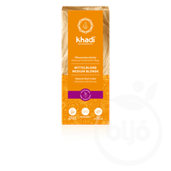 Khadi bio hajfesték por középszőke 100% 100 g