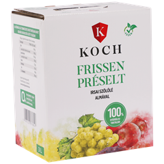 Koch frissen préselt irsai szőlőlé almával 3000 ml