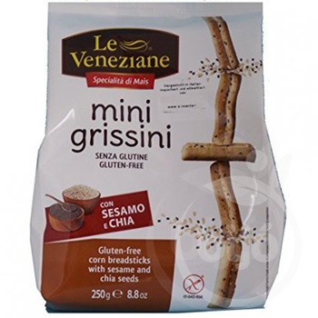 Le Veneziane grissini szezám-és chia magos 250 g