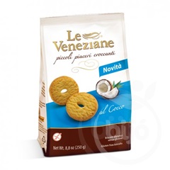 Le Veneziane keksz kókuszos 250 g