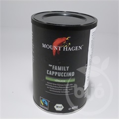 Mount Hagen bio cappucino családi kiszerelés 400 g