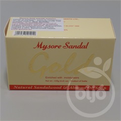 Mysore szappan szantál gold 125 g