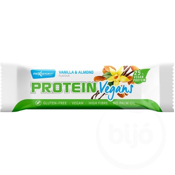 Max Sport protein szelet vegán vanília és mandula 40 g