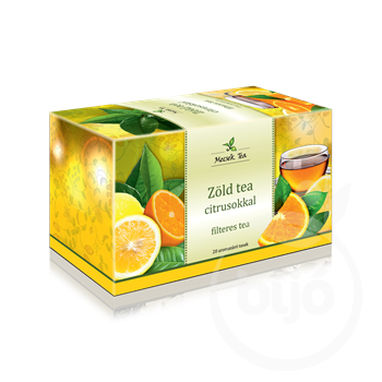 Mecsek zöld tea citrusokkal 20x2g 40 g