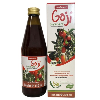 Medicura bio gyümölcslé 100% goji 330 ml