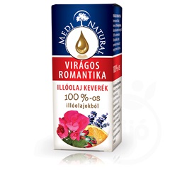 Medinatural virágos romantika 100% illóolaj keverék 10 ml