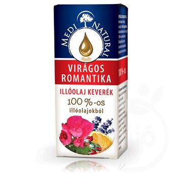 Medinatural virágos romantika 100% illóolaj keverék 10 ml