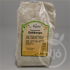 Natura zabkorpa finomszemű 500 g