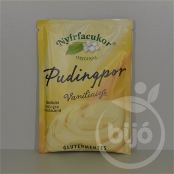 Nyírfacukor gluténmentes vaníliás pudingpor 80 g