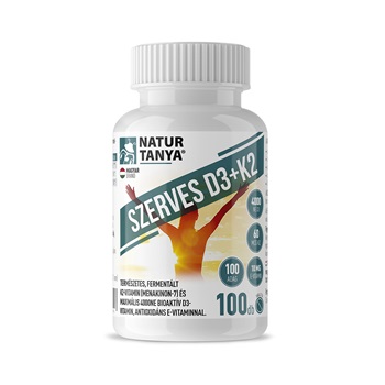 Natur Tanya szerves d3+k2 vitamin tabletta 100 db