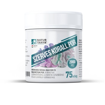 Natur Tanya szerves korall por 150 g