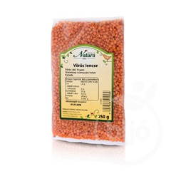 Natura vöröslencse 250 g