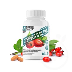 Natur Tanya szerves c ultra 1500 mg retard c-vitamin csipkebogyó kivonattal tabletta 60 db