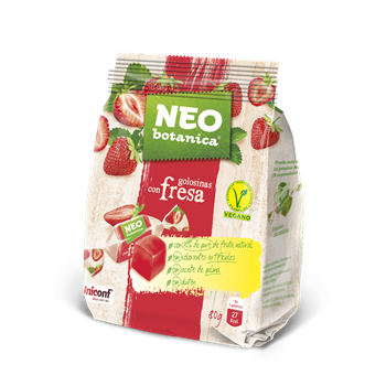 Neo Botanica zselécukorka gluténmentes eper pürével 80 g