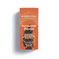 Nordvital fermentált papaya koncentrátum+noni 500 ml