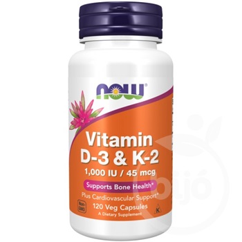 Now d3+k2 vitamin kapszula 120 db