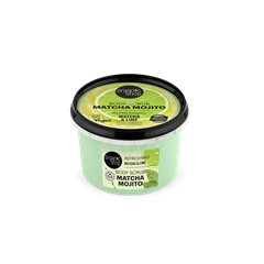 Organic Shop bio cukros testradír frissítő matcha-val és lime-mal 250 ml