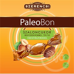 Paleobon szaloncukor mogyorókrémmel töltött étcsokoládé 250 g