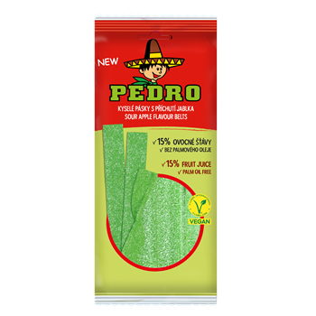 Pedro apple belts savanyú gumicukor vegán 80 g