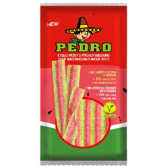 Pedro watermelon belts savanyú gumicukor vegán 80 g