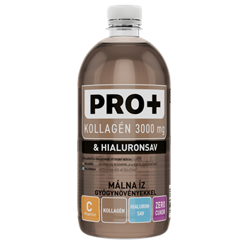 Powerfruit pro+ collagen és hialuronsav málna ízű üdítőital 750 ml