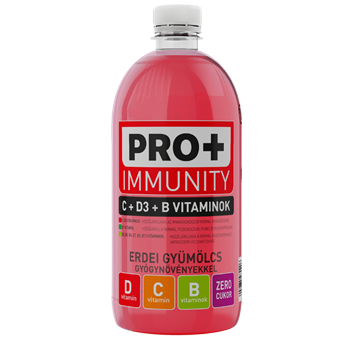 Powerfruit pro+ immunity erdei gyümölcs ízű üdítőital 750 ml