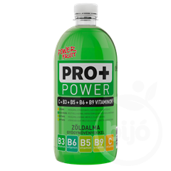 Powerfuit pro+ power b+c vitaminos zöldalma ízű üdítőital 750 ml