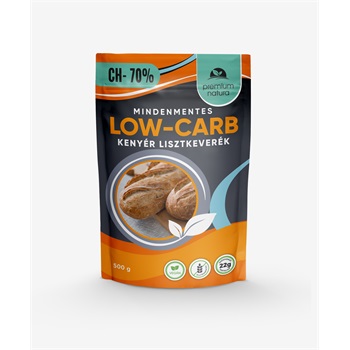 Premium Natura mindenmentes low-carb kenyér lisztkeverék 500 g