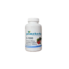 Primeherbs C-1000mg+acerola 250mg+acai 250mg 100db