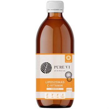 Pure Vi  liposzómás c-vitamin narancs ízű 600 ml