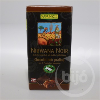 Rapunzel bio nirwana noir keserűcsoki 100 g