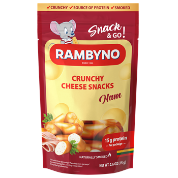 Rambyno füstölt sajt snack sonkával 75 g