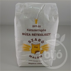 Szabó Malom búza rétesliszt bff-55 1000 g