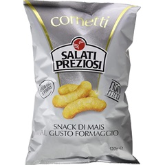 Salatipreziozi cornetti sajtos kukorica snack gluténmentes 110 g