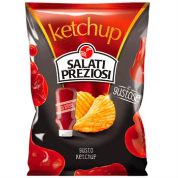 Salatipreziozi gluténmentes ketchup chips 70 g