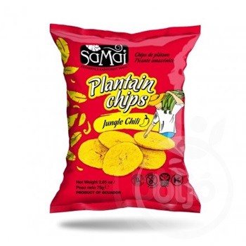 Samai plantain főzőbanán chips csípős chili 75 g