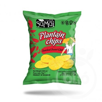 Samai plantain főzőbanán chips édes chili 75 g