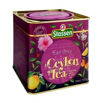 Stassen earl grey tea szálas fémdobozos 100 g